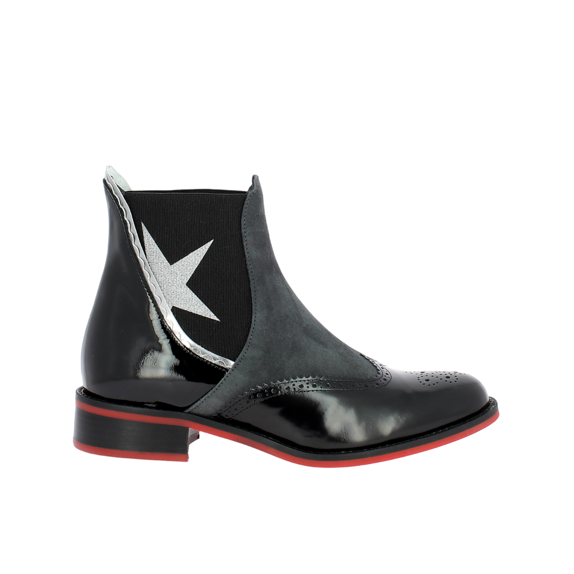 super star grise femme